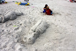 Sand Sculpture (Harste Family)